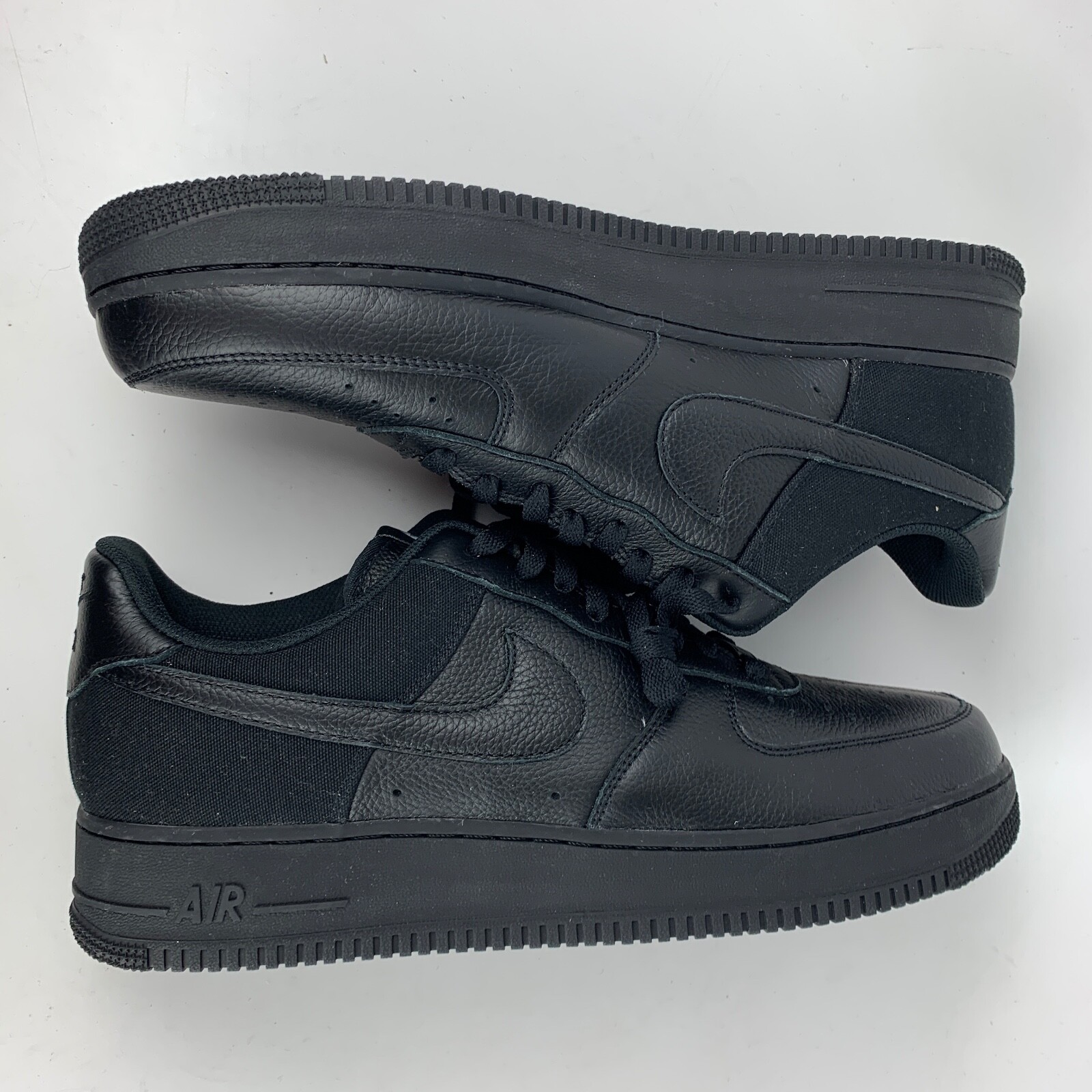 

Мужские кроссовки Nike Air Force 1 Low By You ID Triple Black 13, Черный, Nike Air Force 1