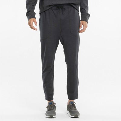 Puma Cloudspun Drawstring Training Pants Мужские черные повседневные спортивные штаны 5208