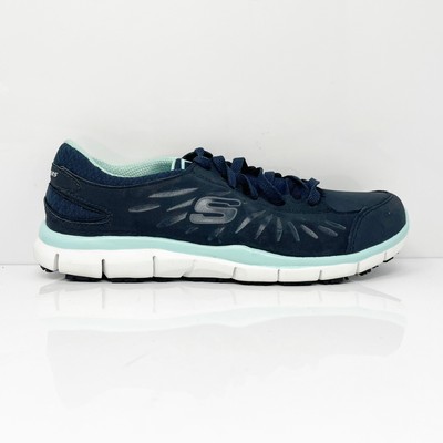 

Skechers Womens Work Stacey 404 Синие повседневные туфли Кроссовки Размер 7, Синий, Work Stacey
