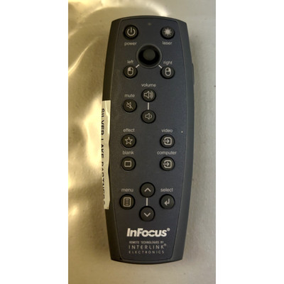 Genuine InFocus Interlink Conductor Projector Remote Control TESTED
