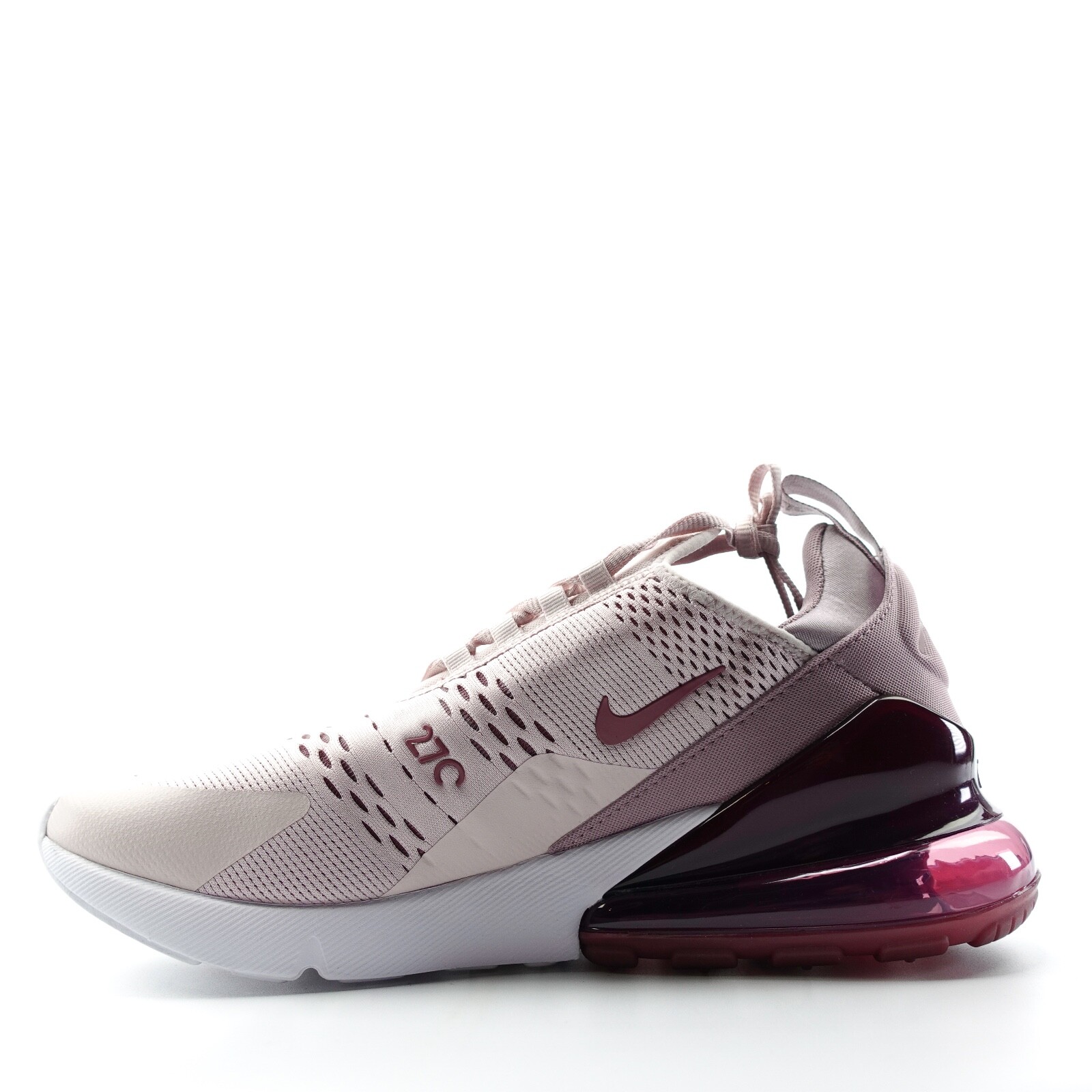 Pre-owned Nike Air Max 270 Barely Rose Running Shoes Womens Size 12 Ah6789-601 Mens 10.5 In Pink