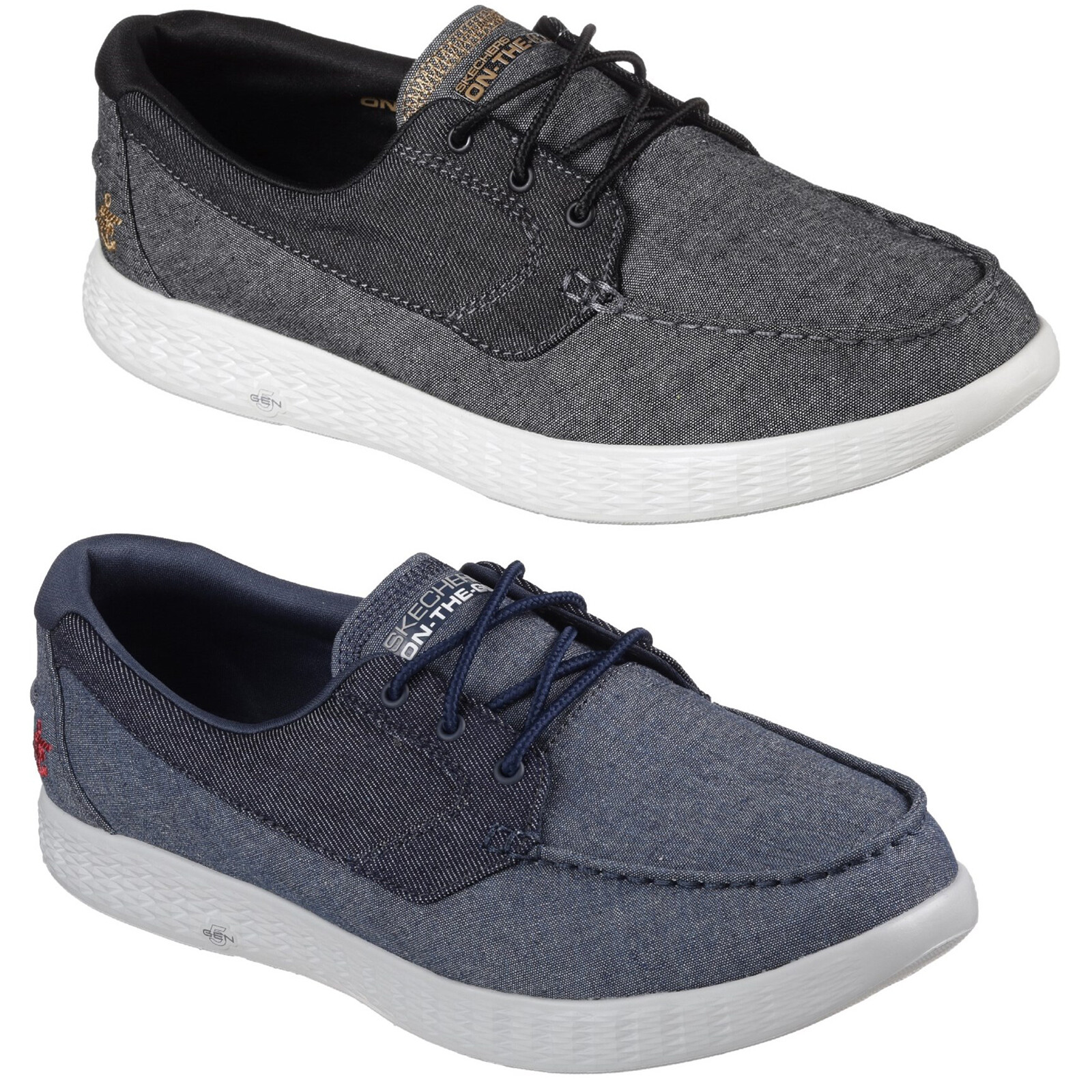 skechers on the go men's boat shoes