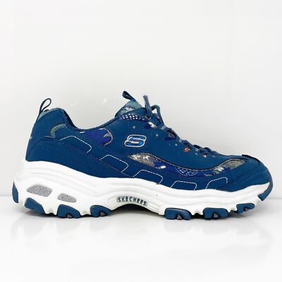 

Skechers Womens D Lites 13082 Синяя повседневная обувь Кроссовки Размер 10, Синий, D Lites