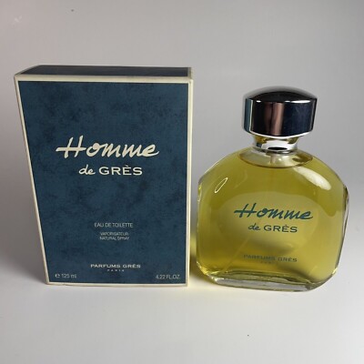 Homme De Gres EDT For Men 125ml /4.2oz Spray Discontinued - NEW IN BOX Fragrance