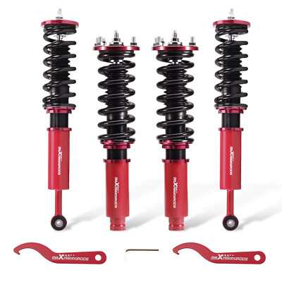 Coilover 24 Way Damper Shocks Absorber For Honda Accord 1998 1999 2000 2001 2002