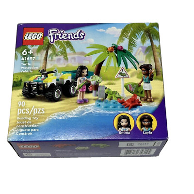 LEGO Friends Turtle Protection Vehicle (41697) Factory Sealed 90 Pieces Ages 6 +