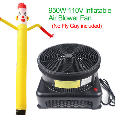 17.7'' Air Blower Fan Fit Inflatable Wind Dancer Tube Man Fly Guy Sky Puppet 950W