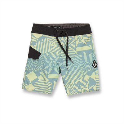 

Шорты-шорты Volcom Little Boys Ringer Mod Tech, Shadow lime