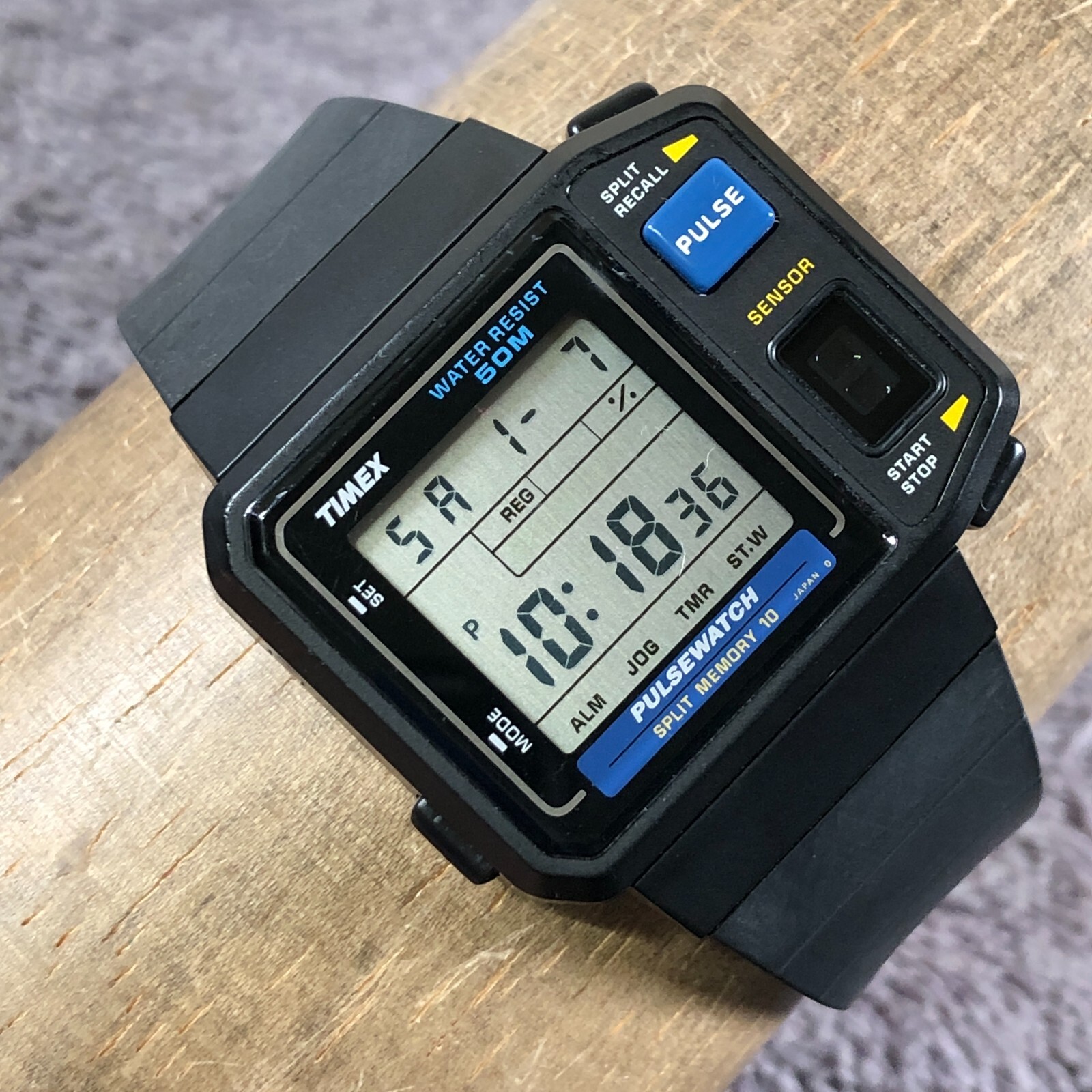 Ronherman × TIMEX WATCH クォーツ腕時計NAVY Timex Q Timex Chronograph Quartz Blue Dial Men's Watch