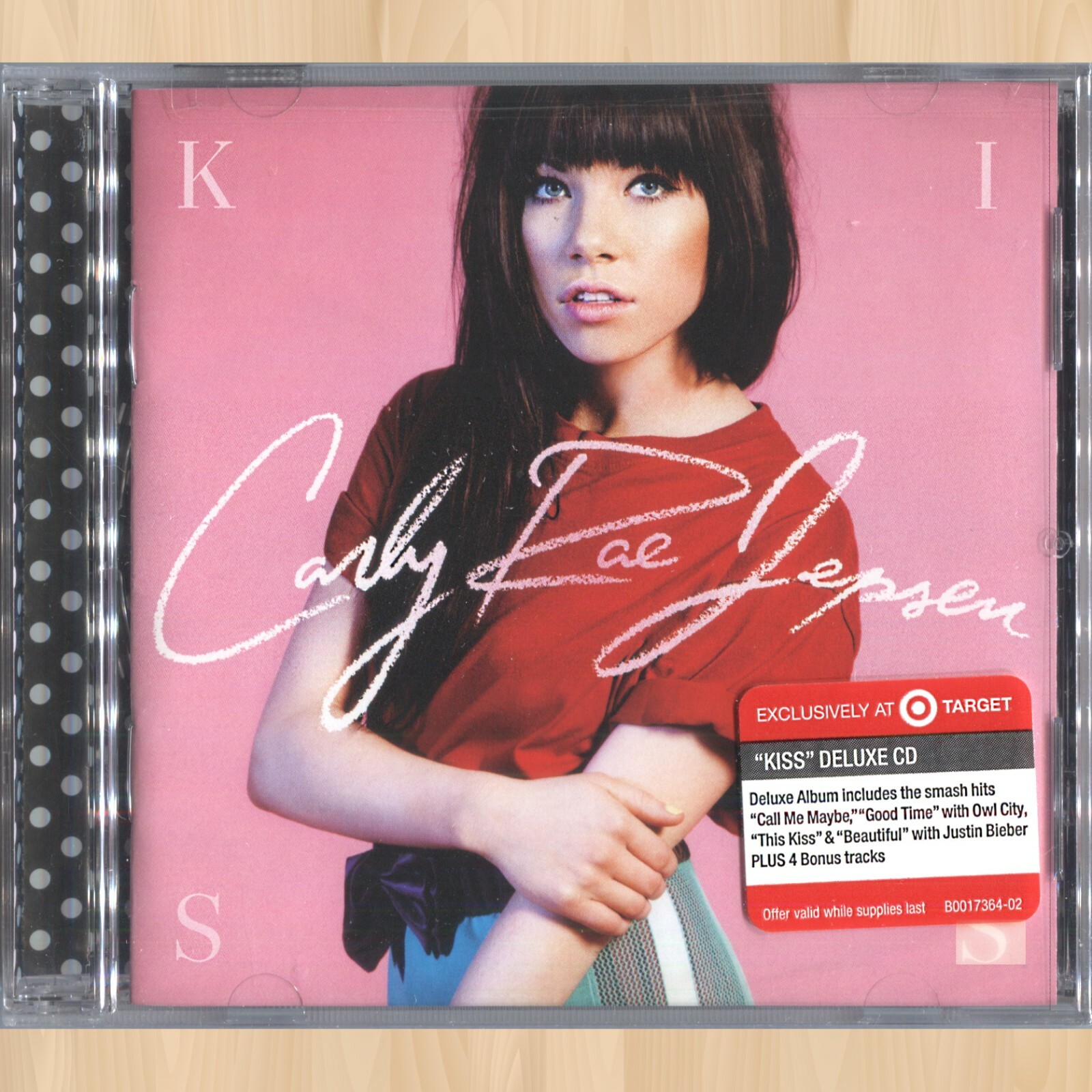 4 BONUS TRACKS---- CARLY RAE JEPSEN Kiss TARGET Deluxe