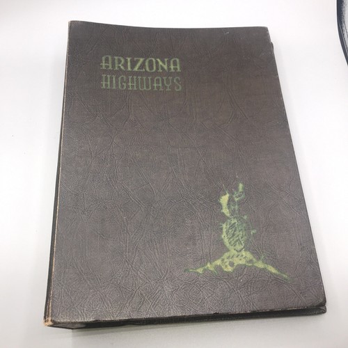 Vintage Arizona Highways Magazine Lot In Binder 7 Issues