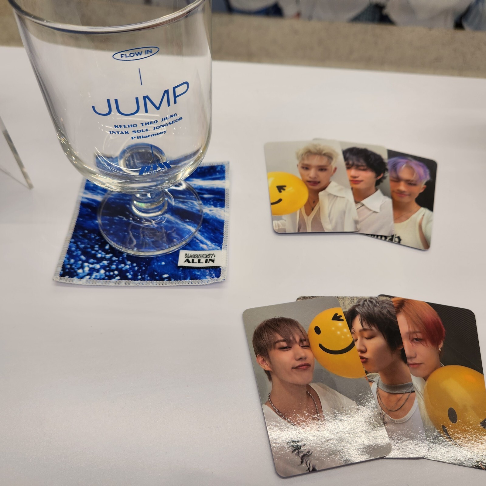 P1Harmony 'HARMONY : ALL IN' - Jump Up Lucky Draw Event card