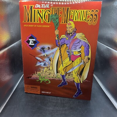 Dr. Evil As Ming The Merciless 12'' Action Figure Flash Gordon Mantis. (T3)(51)