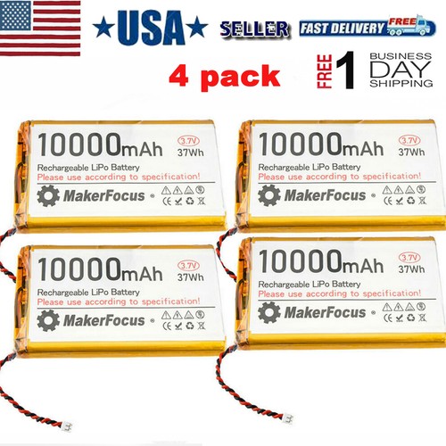 10000mAh 3.7v Lithium Polymer Battery Lipo Micro PH2.0 Plug for Raspberry Pi USA
