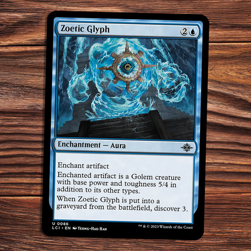 MTG 森 β サインド Zoetic Glyph - NM - Lost Caverns of Ixalan - MTG | eBay