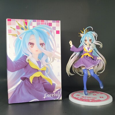 No Game No Life Shiro Figure Cat Ear School Uniform ver. Coreful TAITO