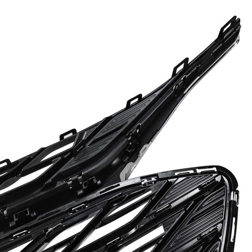 For Chevrolet Malibu 2019-2023 Front Bumper Upper Lower Grill Grille Chrome 3PCS