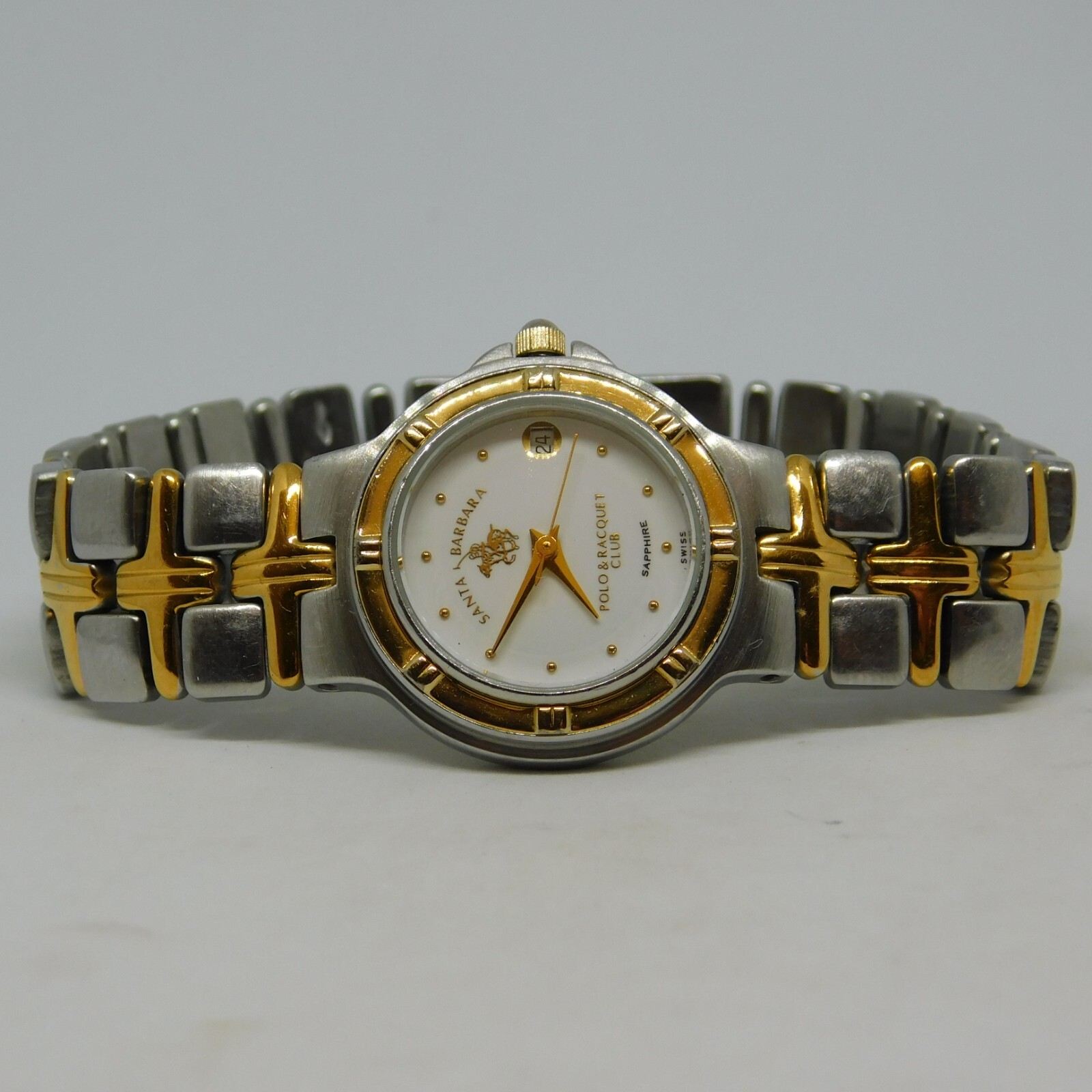 Reloj analogico de cuarzo para mujer Santa Barbara Polo Racquet Club talla 6 para reparaciones