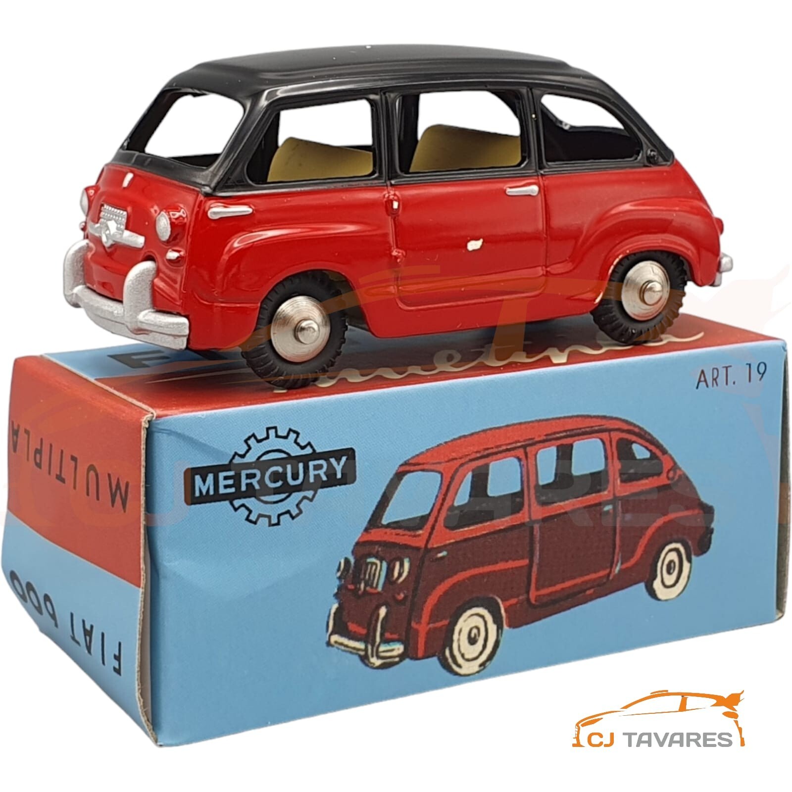 HACHETTE MERCURY FIAT 600 MULTIPLA 1/48 | eBay