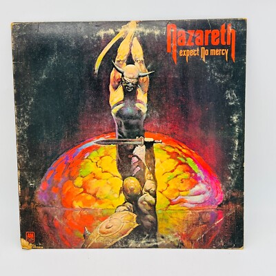 Nazareth Expect No Mercy 12'' LP 1977  With Original Inner Sleeve A&M SP-4666