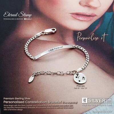 Bracelet for women, Personalised Bracelet, Birthstar Bracelet,  Birthday Gifts