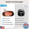 COMFIER Shiatsu Foot Massager Machine with Heat,FSA HSA Foot Massager for Neuropathy Plantar Fasciitis, Deep Kneading Feet Massager with Heat, Relax for Home Office,Up to Men Size 13
