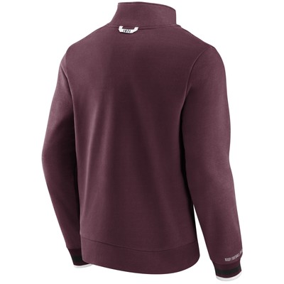 FANATICS ENGLAND RUGBY ICONIC BUTTON SWEATSHIRT LONG SLEEVE MENS