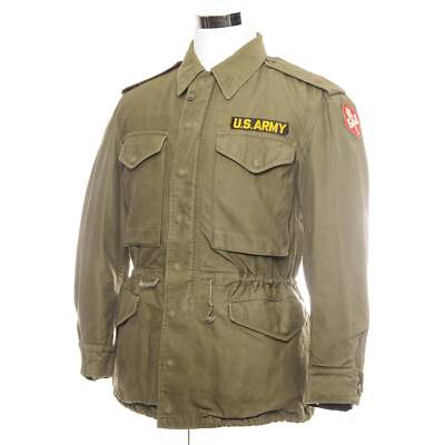 VINTAGE US ARMY M51 FIELD JACKET 1959 ENGINEERS SCHOOL PATCH
