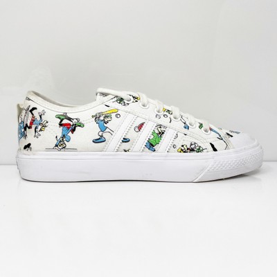 

Adidas Mens Nizza X Disney FW0651 Белая повседневная обувь Кроссовки Размер 6, Белый, Nizza X Disney