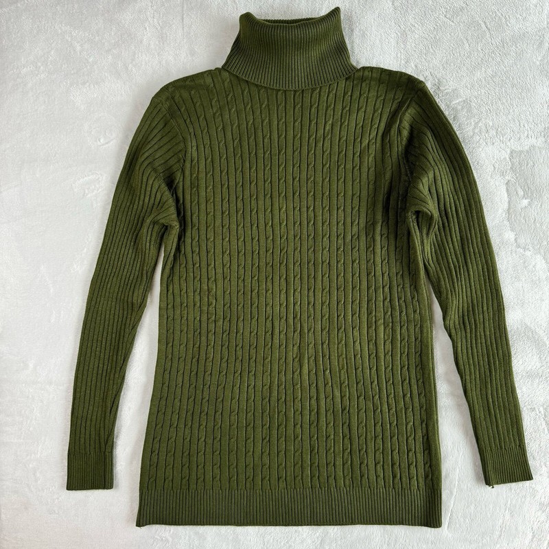 Men's Turtleneck Soft Sweater Knitted For Autumn And Winter Pullover