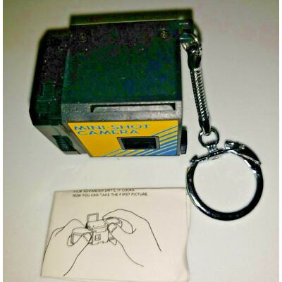 Vintage Micro 110 Film Camera In Original Box Collectable NIB on Keychain SKU75