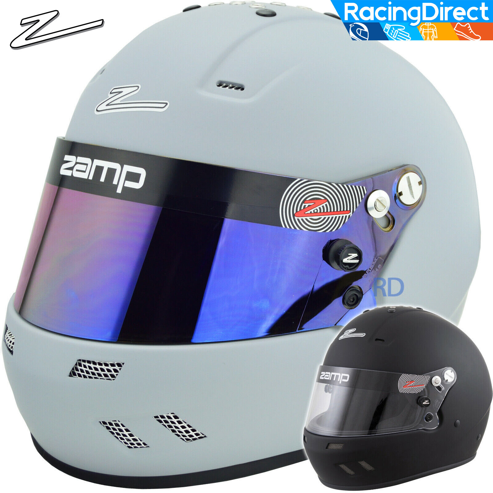 ZAMP - RZ-59 SA2020 Auto Racing Helmet- Snell Rated Helmet: Matte