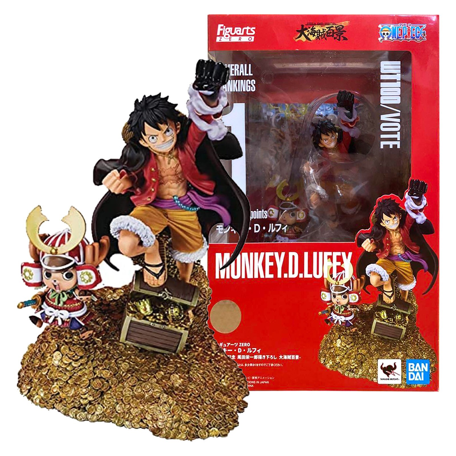 ワンピース　フィギュア Figuarts ZERO ONE PIECE LUFFY CHOPPER Eiichiro Oda