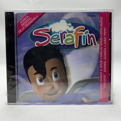 Serafin CD Musica de la Telenovela ft Marco Antonio Solis Sparx Noelia Rare New