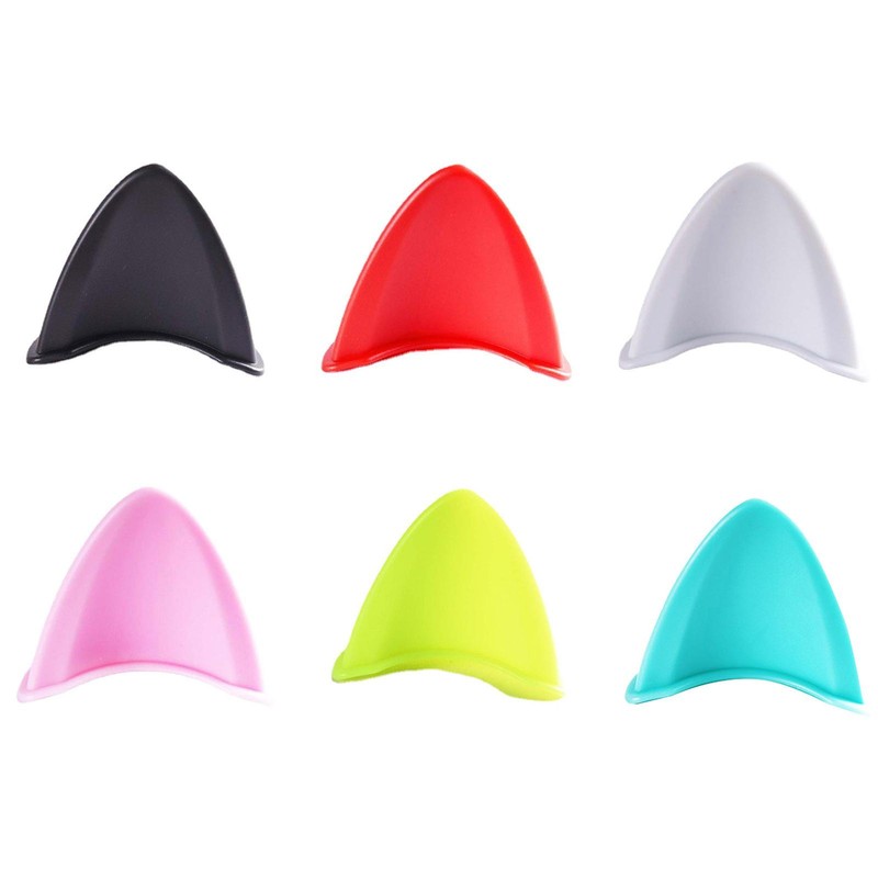 Motorcycle Helmet Cat Ears Cute Self Adhesive Kitten Style Motocross Accessories
