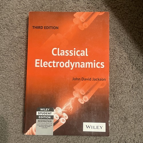 Classical Electrodynamics by Jackson | eBay