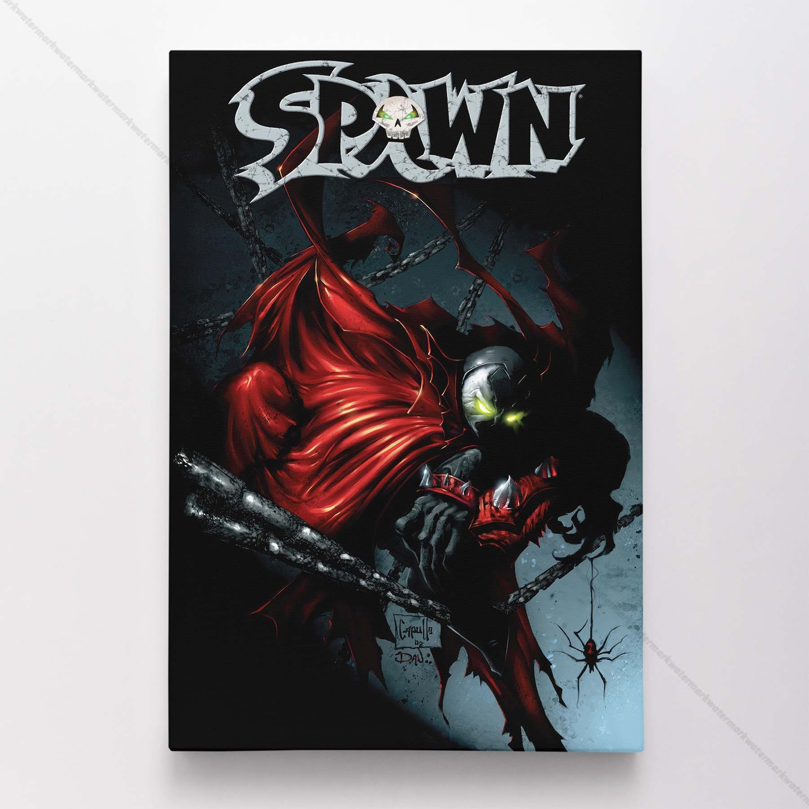 Spawn 121 Poster Canvas Comic Book Cover Art Print #A