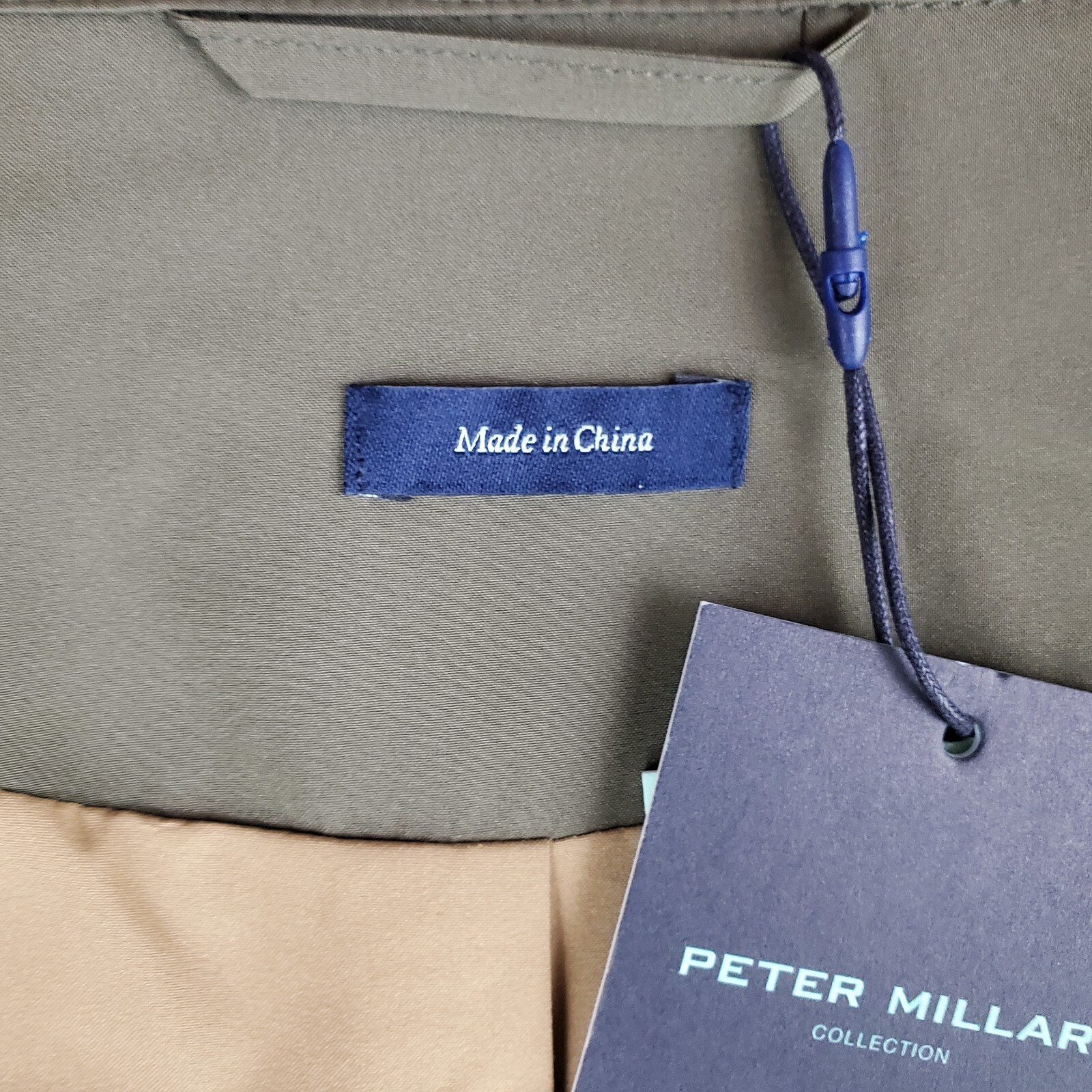 PETER MILLAR $498 PETER MILLAR SIZE MEDIUM EXCURSIONIST FLEX MENS BOMBER FLIGHT JACKET