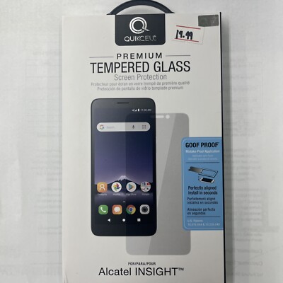 2X Tempered Glass Screen Protector For Alcatel INSIGHT