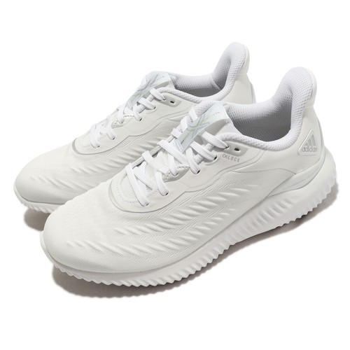 

Adidas AlphaBounce Белые Серебряные Мужские Беговые Кроссовки Унисекс GX4148, Белый, Alphabounce