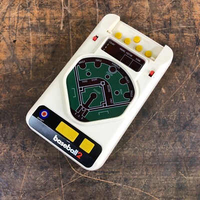 Vintage 1979 ENTEX Electronic BaseBall 2 Hand Held Game Tested WORKS MLB