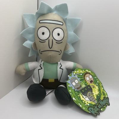 Rick And Morty RICK SANCHEZ Scientist Stuffed Plush Adult Swim 10  Toy Factory