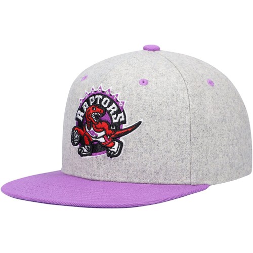 МУЖСКАЯ КЕПКА MITCHELL & NESS NBA MELTON PATCH SNAPBACK HWC RAPTORS - СЕРАЯ