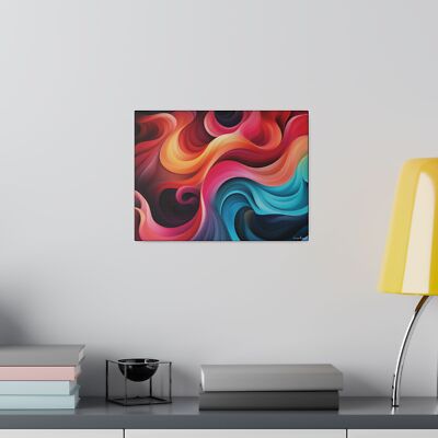 Colour Rivers Artwork-Stripes of Glory by MightySouls- Celestial Curls-Color Art