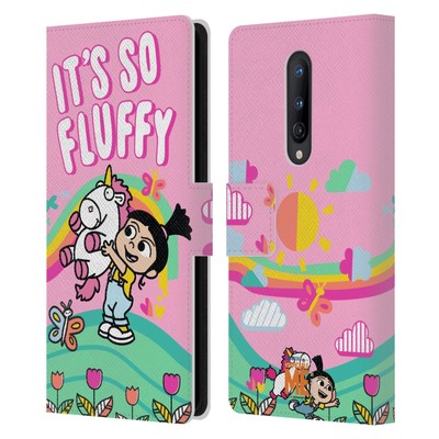 OFFICIAL DESPICABLE ME IT'S SO FLUFFY LEATHER BOOK CASE FOR ONEPLUS PHONES