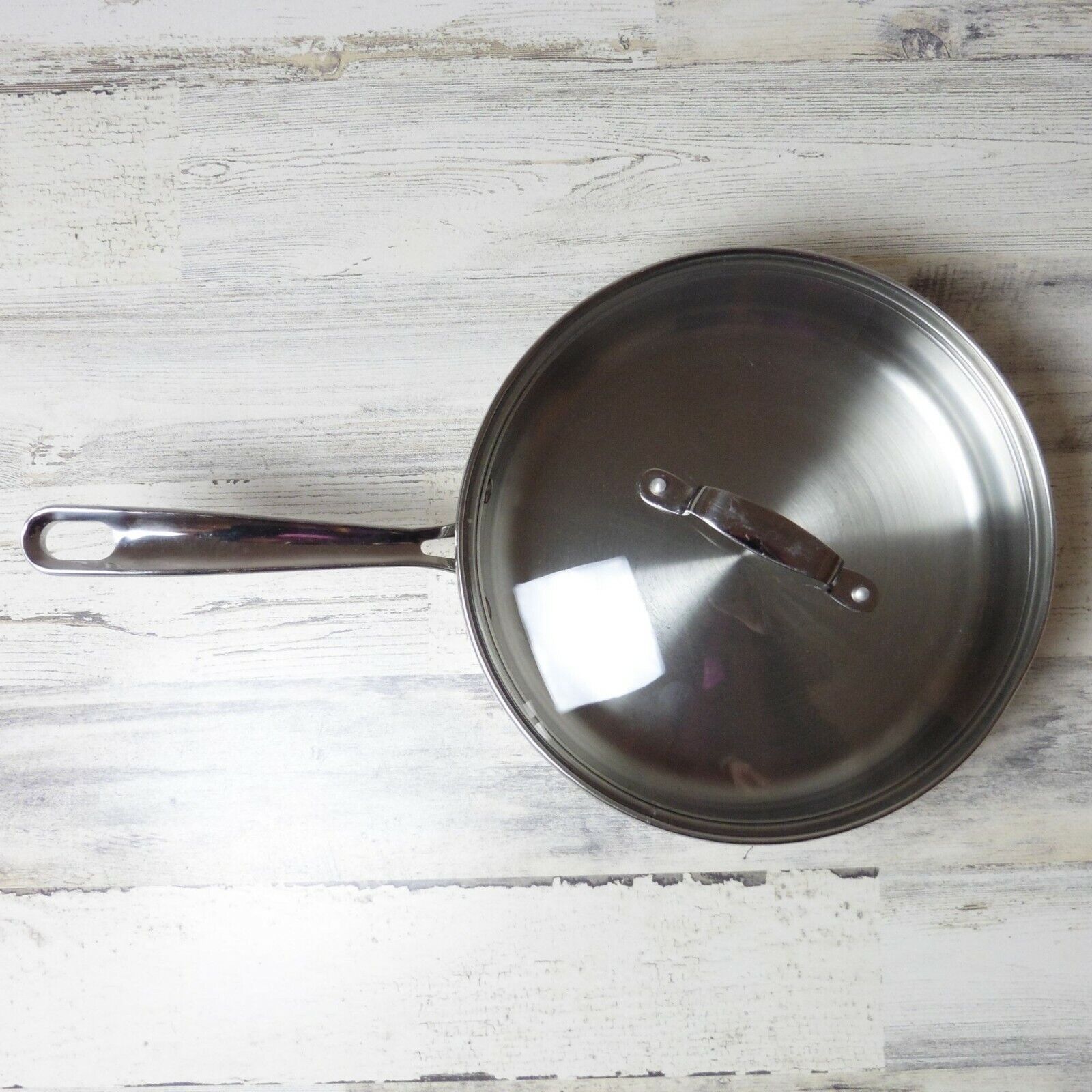 Skillet Saute Lid Stainless Steel Pot