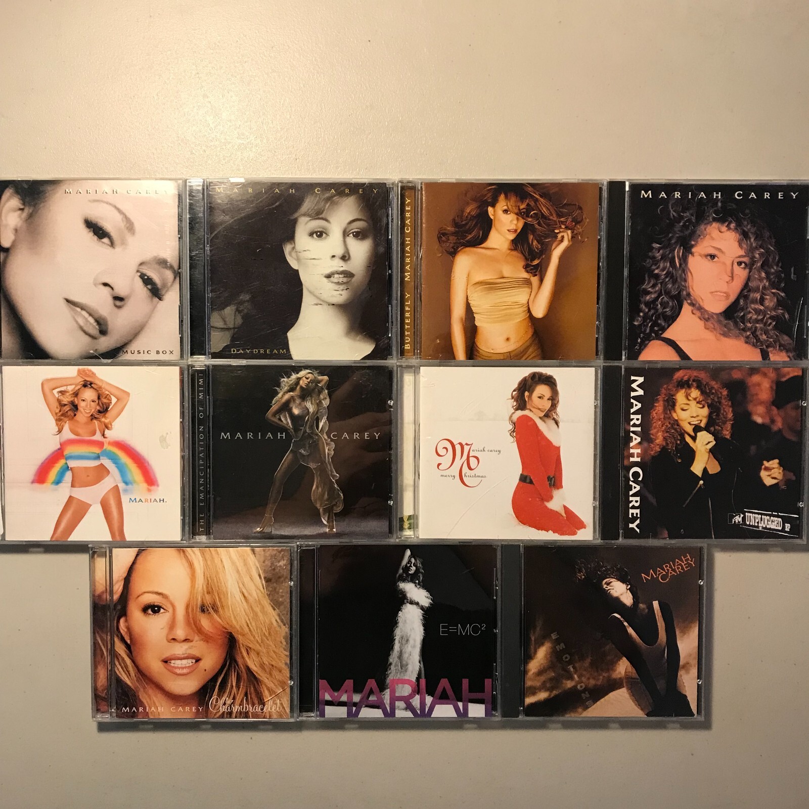 Mariah Carey,  11 CD LOT - USED CDs