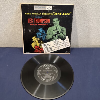Gene Norman N Les Thompson jazz 10 inch LP Just Jazz on RCA