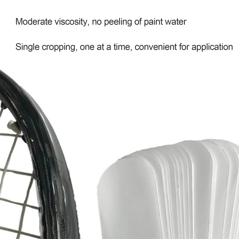 Transparent Waterproof Racquet Guard Head Protection Tape Protector Sticker