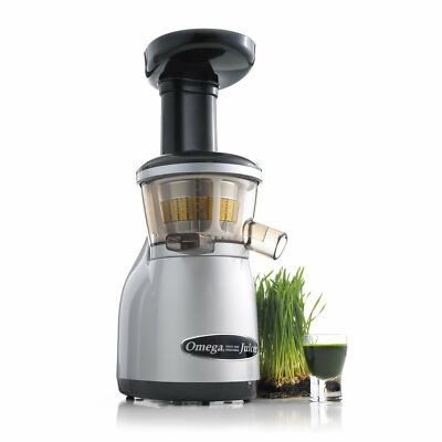 Omega VRT350 Heavy Duty Low Speed Vertical Masticating Juicer with Dual-Stage...